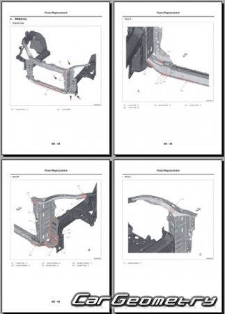   Subaru Forester (SL) 2025-2030 Body dimensions