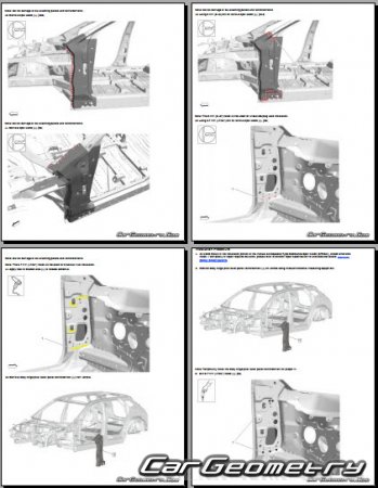 �������� ������� Honda Prologue 2024-2030 Body Repair Manual
