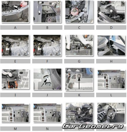 �������� ������� Honda Prologue 2024-2030 Body Repair Manual