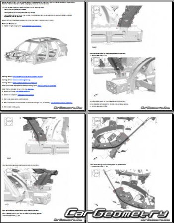 �������� ������� Honda Prologue 2024-2030 Body Repair Manual