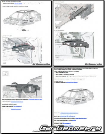 �������� ������� Honda Prologue 2024-2030 Body Repair Manual