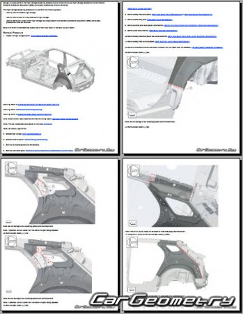 �������� ������� Honda Prologue 2024-2030 Body Repair Manual