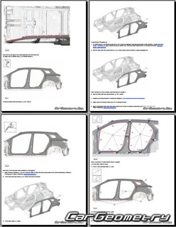 �������� ������� Honda Prologue 2024-2030 Body Repair Manual