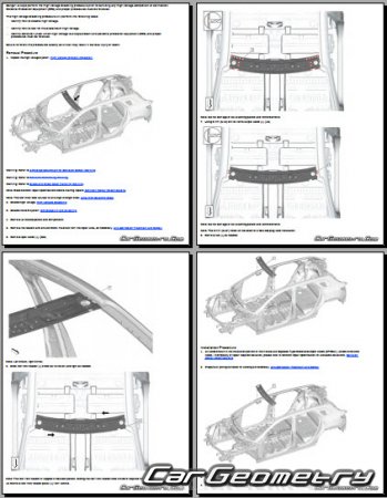 �������� ������� Honda Prologue 2024-2030 Body Repair Manual
