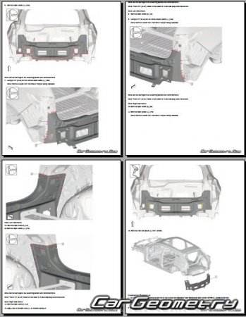 �������� ������� Honda Prologue 2024-2030 Body Repair Manual
