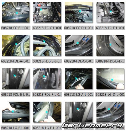 �������� ������� Honda Prologue 2024-2030 Body Repair Manual