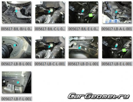 ������� ������ Nissan Rogue (T33) � 2021-2027 Body Repair Manual