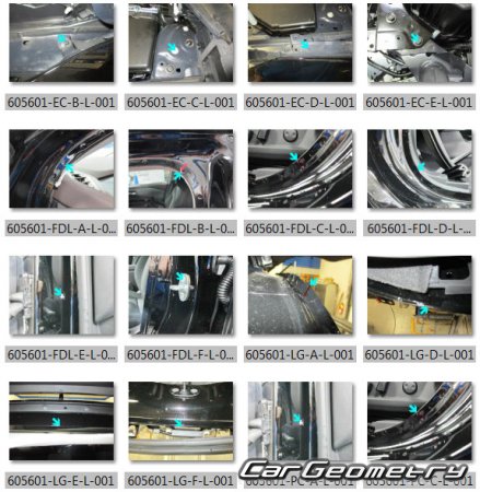 ������� ������ Nissan Rogue (T33) � 2021-2027 Body Repair Manual