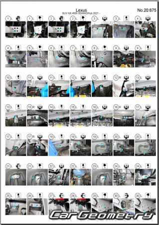 Lexus NX450h+ (AAZH21, AAZH26)  2021 Collision Repair Manual