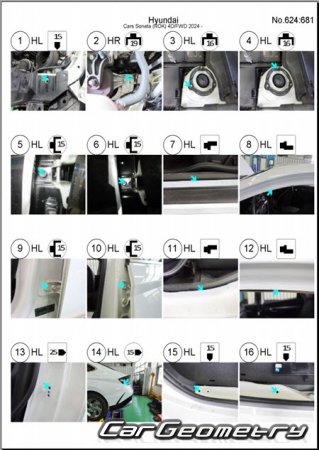   Hyundai Sonata (DN8) 2024-2026 Body Repair Manual