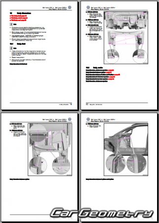   Volkswagen Golf Variant 2021-2026 Body Repair Manual