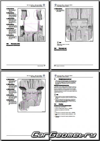   Volkswagen Golf Variant 2021-2026 Body Repair Manual