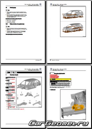   Volkswagen Golf Variant 2021-2026 Body Repair Manual