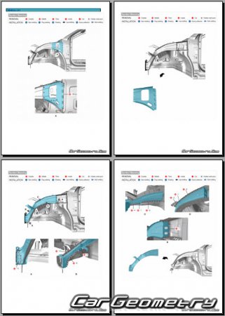 Hyundai Tucson SWB (NX4e) 2021-2027 Body Repair Manual