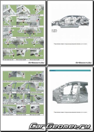 ������� ������ Hyundai Tucson (NX4) 2021-2027 Body Repair Manual