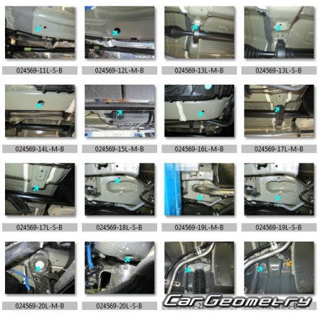 ������� ������ Hyundai Tucson (NX4) 2021-2027 Body Repair Manual