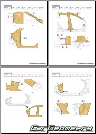 ������� ������ Hyundai Tucson (NX4) 2021-2027 Body Repair Manual