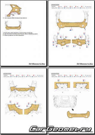 ������� ������ Hyundai Tucson (NX4) 2021-2027 Body Repair Manual