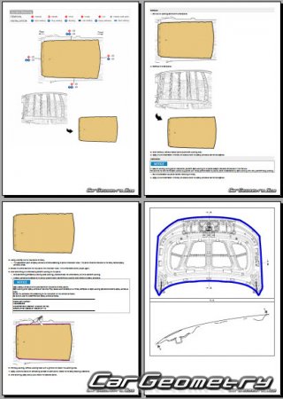 ������� ������ Hyundai Tuscon HEV (NX4e) 2021-2027 Body Repair Manual