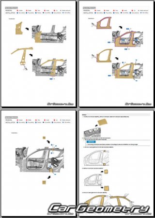 Genesis G70 Shooting Brake (IK) 2021-2026 Body Repair Manual