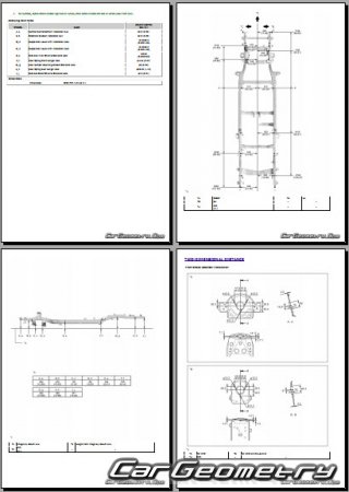 ������� ������ Toyota Hilux 2020-2025 Collision Repair manual