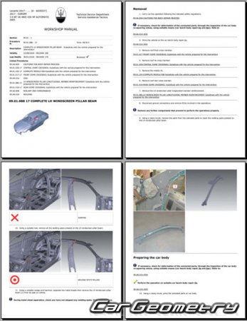 �������� ������� Maserati Levante (M161) 2016�2023 Body dimensions
