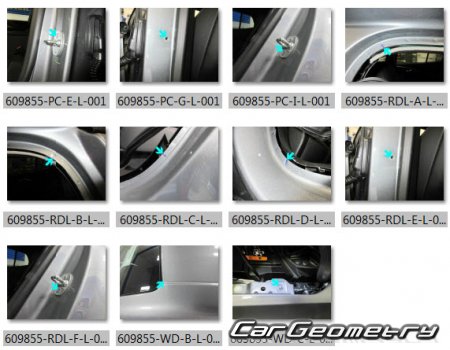 �������� ������� Chevrolet Equinox EV 2024�2030 Body dimensions