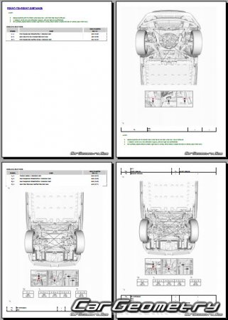 �������� ������� Toyota bZ bZ4X 2024-2027 Collision Repair Manual