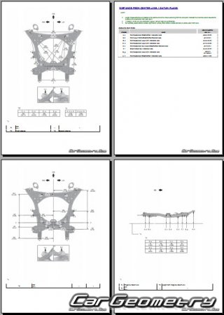 �������� ������� Toyota bZ bZ4X 2024-2027 Collision Repair Manual