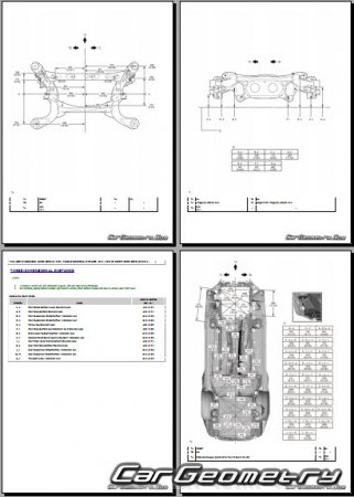 Lexus RC200T, RC300, RC350 2021-2025 Collision Repair manual