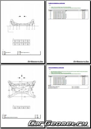 Lexus RC200T, RC300, RC350 2021-2025 Collision Repair manual
