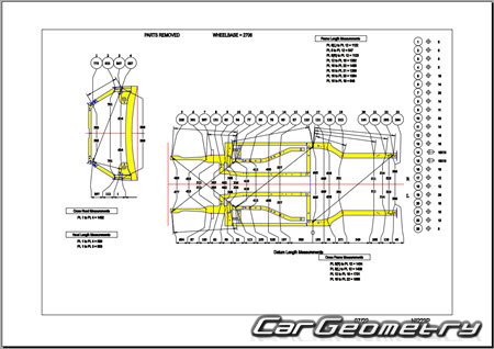 Nissan X-Trail e-POWER (T33) 2023-2027 (RH) Body dimensions