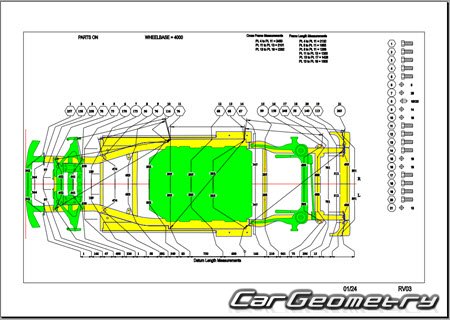 Размеры кузова Rivian EDV 500 2023-2029 Body dimensions Размеры кузова Rivian EDV 500 2023-2029 Body dimensions