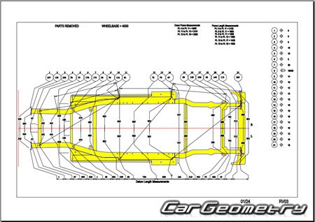 Размеры кузова Rivian EDV 500 2023-2029 Body dimensions Размеры кузова Rivian EDV 500 2023-2029 Body dimensions