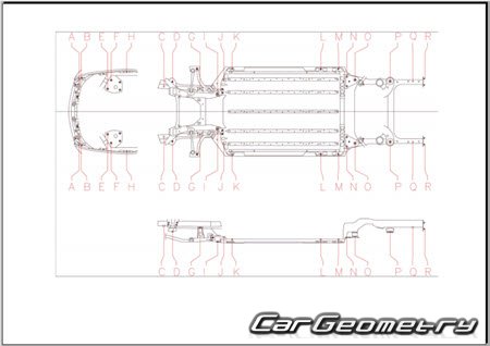 �������� ������� Cadillac Vistiq � 2025 Body dimensions