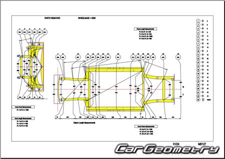 Mercedes EQS-class (X296) SUV � 2022 Body dimensions