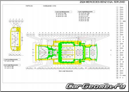 Mercedes EQA-class (H243) � 2021 Body dimensions