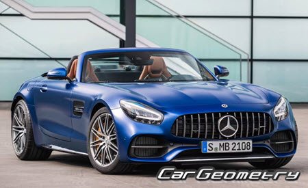 Кузовные размеры Mercedes AMG GT Cabrio (R190) 2017-2022, Размеры кузова Мерседес АМГ ГТ кабриолет Кузовные размеры Mercedes AMG GT Cabrio (R190) 2017-2022, Размеры кузова Мерседес АМГ ГТ кабриолет