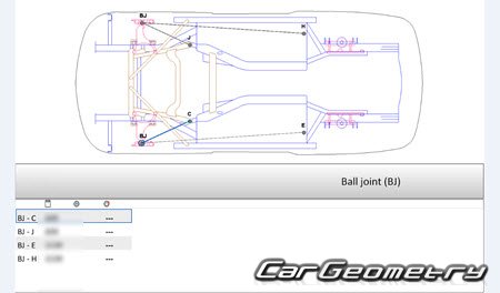 Mercedes AMG GT Cabrio (R190) 2017-2022 Body dimensions