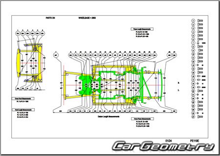 Peugeot e-308 (EP51) 2022-2025 Body dimensions Peugeot e-308 (EP51) 2022-2025 Body dimensions