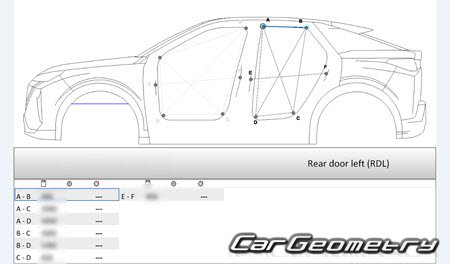 Peugeot 3008 MHEV (P64) � 2024 Body dimensions