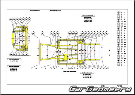Peugeot 3008 MHEV (P64) � 2024 Body dimensions