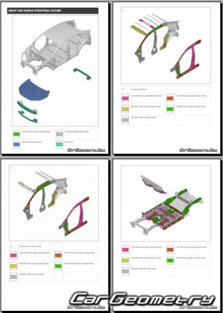 ������� ������ Toyota C-HR+ 2025-2030 Collision shop manual