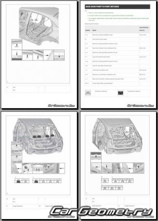 ������� ������ Toyota C-HR+ 2025-2030 Collision shop manual
