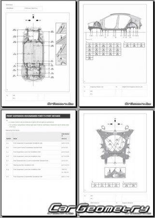 ������� ������ Toyota C-HR+ 2025-2030 Collision shop manual