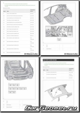 ������� ������ Toyota C-HR+ 2025-2030 Collision shop manual