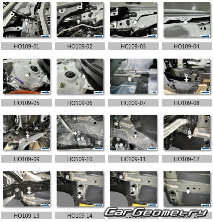 �������� ������� Honda Accord (CY1) 2023-2029 Body Repair Manual