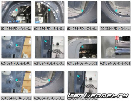 �������� ������� Rivian EDV 700 2023-2029 Body dimensions