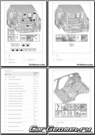 �������� ������� Toyota RAV4 (XA60) 2026-2031 Collision Repair Manual