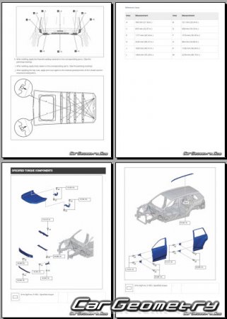 �������� ������� Toyota RAV4 (XA60) 2026-2031 Collision Repair Manual